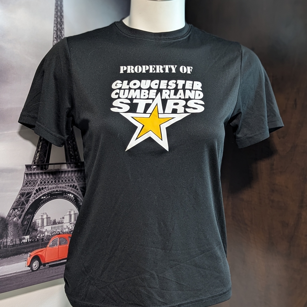 Women's Black Short Sleeve Tee
